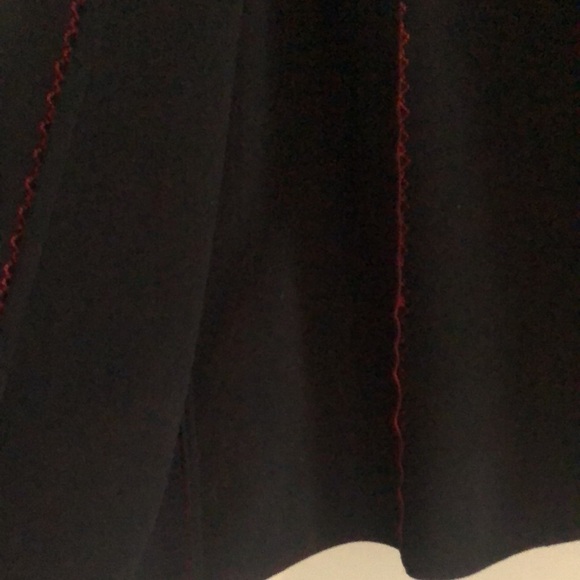 Relaxed RED Burgundy Alfred Dunner Size 6P Faux Suede  Blazer - Picture 14 of 17